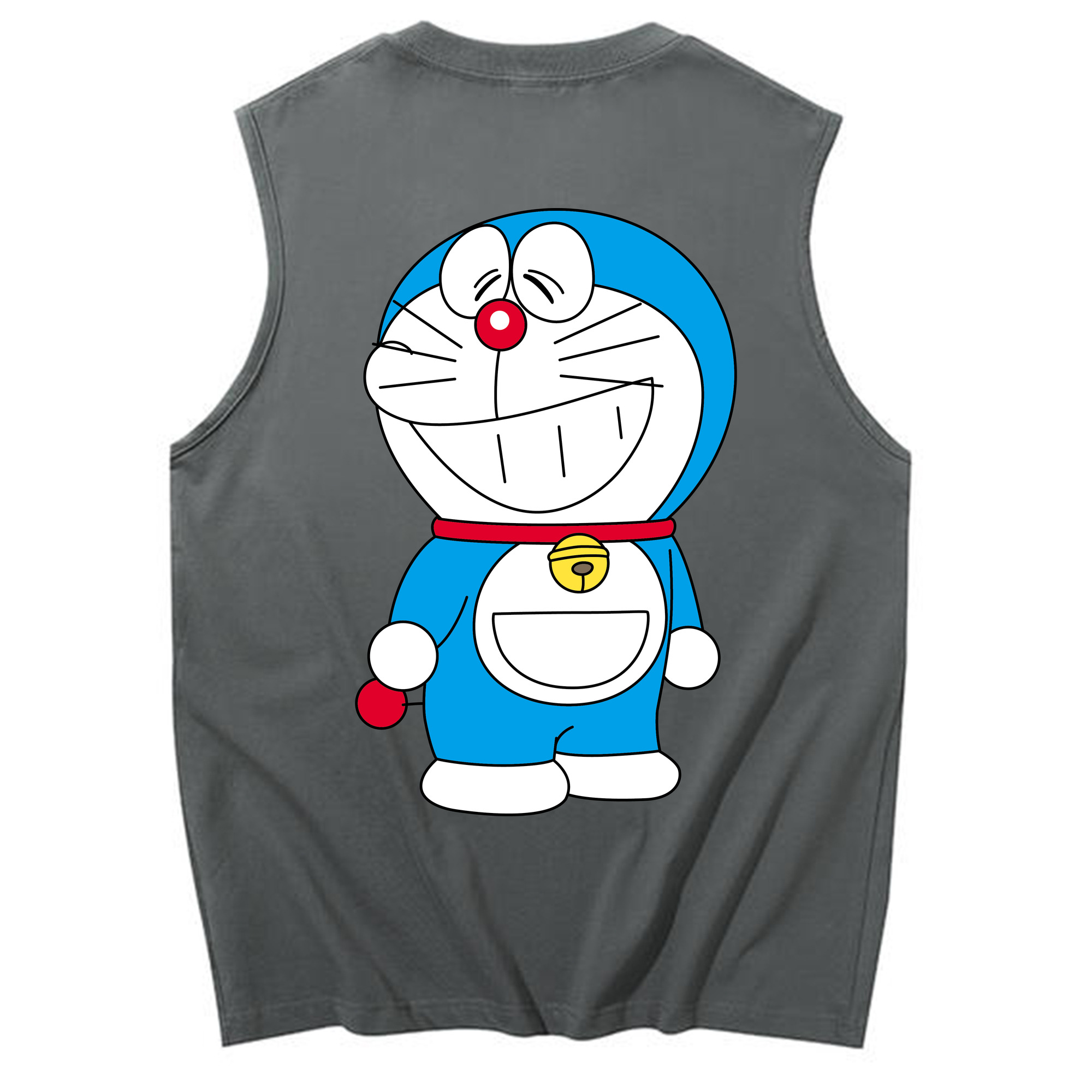 （画像用） ドラえもん Doraemon コットン100％タンクトップ（背面プリント）